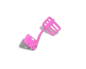 Steinjager Dead Pedal Wrangler JK 2007-2018 Pinky