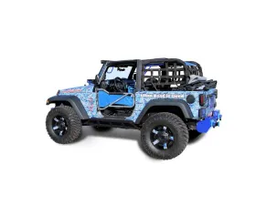 Steinjager Rock Sliders Wrangler JK 2007-2018 2 Door Bare Knuckles Style Bare