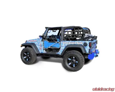 Steinjager Springs, Front Coil Wrangler JK 2007-2018 2.5 Inch Lift Lemon Peel - J0046651