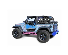 Steinjager Rock Sliders Wrangler JK 2007-2018 2 Door Bare Knuckles Style Pinky