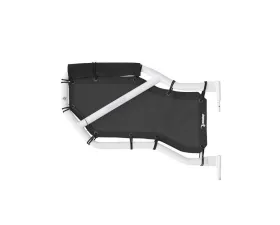 Steinjager Doors, Covers Wrangler JK 2007-2018 Rear Doors only Black Mesh