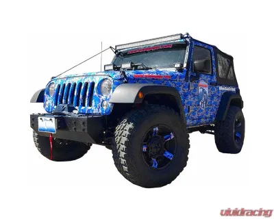 Steinjager Springs, Front Coil Wrangler JK 2007-2018 2.5 Inch Lift Lemon Peel - J0046651