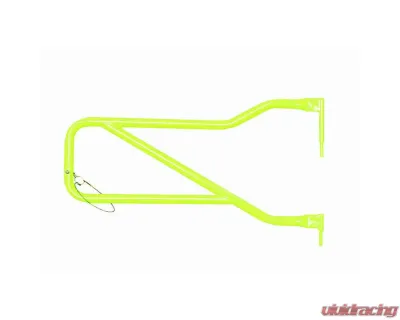 Steinjager Doors, Tubular Wrangler JK 2007-2018 Gecko Green Front and Rear Doors - J0046492