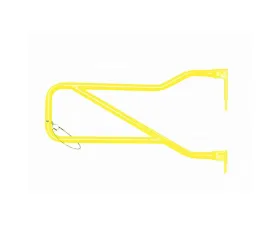Steinjager Doors, Tubular Wrangler JK 2007-2018 Neon Yellow Front Doors