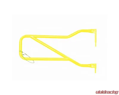 Steinjager Doors, Tubular Wrangler JK 2007-2018 Neon Yellow Front and Rear Doors - J0046491
