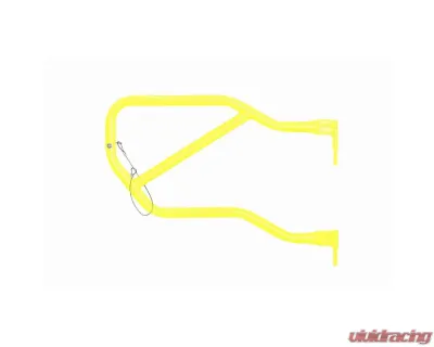 Steinjager Doors, Tubular Wrangler JK 2007-2018 Neon Yellow Front and Rear Doors - J0046491