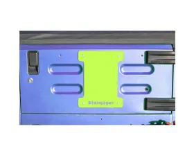Steinjager Spare Tire Carrier Delete Plate Wrangler TJ 1997-2006 Gecko Green