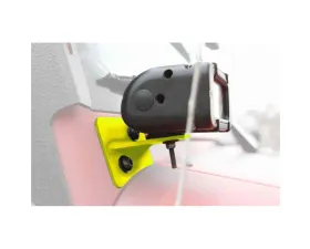 Steinjager LED Lights and Brackets Wrangler JK 2007-2018 Lower Windshield Mount Brackets Only Neon Yellow