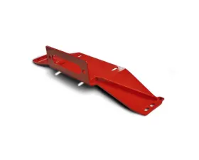 Steinjager Winch Plate Wrangler TJ 1997-2006 Red Baron