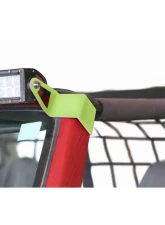Steinjager LED Lights and Brackets Wrangler TJ 1997-2006 A-Pillar Mount Brackets Only Gecko Green                                     - J0046810 - Image 2