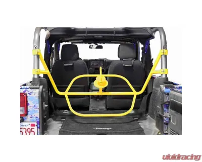 Steinjager Tire Carrier Wrangler JK 2007-2018 2 Door Internal Neon Yellow - J0046572
