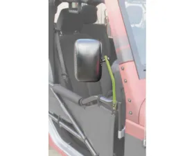 Steinjager Mirror Kit, Tube Doors Wrangler JK 2007-2018 Gecko Green