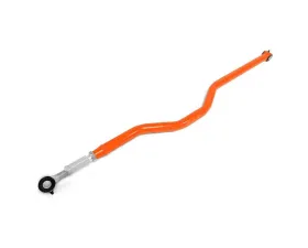 Steinjager Panhard Bar, Right Hand Drive Wrangler JK 2007-2018 Poly/Poly Chrome Moly Tubing Fluorescent Orange