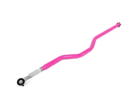 Steinjager Panhard Bar, Right Hand Drive Wrangler JK 2007-2018 Poly/Poly DOM Tubing Hot Pink