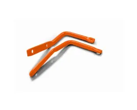 Steinjager Mirror Legs (Mirrors Not Included) Wrangler JK 2007-2018 Fluorescent Orange A Pillar Mount
