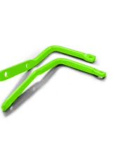 Steinjager Mirror Wrangler JK 2007-2018 A Pillar Mounted Neon Green                                     - J0044992 - Image 4