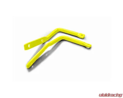 Steinjager Mirror Wrangler JK 2007-2018 A Pillar Mounted Neon Yellow - J0046733
