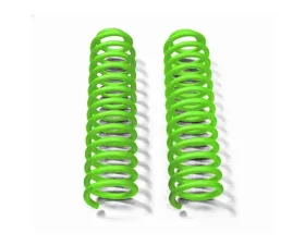 Steinjager Springs, Front Coil Wrangler JK 2007-2018 2.5 Inch Lift Neon Green