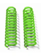 Steinjager Springs, Front Coil Wrangler JK 2007-2018 2.5 Inch Lift Neon Green                                     - J0046652 - Image 3