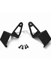 Steinjager LED Lights and Brackets Wrangler TJ 1997-2006 A-Pillar Mount Brackets Only Black                                     - J0046795 - Image 2