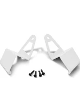 Steinjager LED Lights and Brackets Wrangler TJ 1997-2006 A-Pillar Mount Brackets Only Cloud White                                     - J0046808 - Image 2