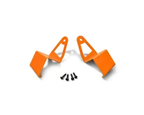 Steinjager LED Lights and Brackets Wrangler TJ 1997-2006 A-Pillar Mount Brackets Only Fluorescent Orange