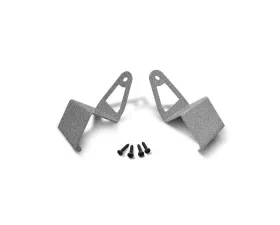Steinjager LED Lights and Brackets Wrangler TJ 1997-2006 A-Pillar Mount Brackets Only Gray Hammertone
