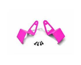 Steinjager LED Lights and Brackets Wrangler TJ 1997-2006 A-Pillar Mount Brackets Only Hot Pink