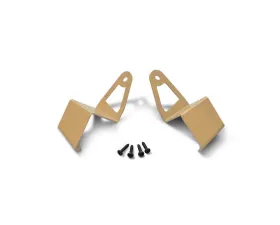 Steinjager LED Lights and Brackets Wrangler TJ 1997-2006 A-Pillar Mount Brackets Only Military Beige