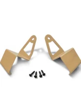 Steinjager LED Lights and Brackets Wrangler TJ 1997-2006 A-Pillar Mount Brackets Only Military Beige                                     - J0046804 - Image 2