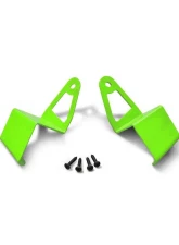 Steinjager LED Lights and Brackets Wrangler TJ 1997-2006 A-Pillar Mount Brackets Only Neon Green                                     - J0046801 - Image 2