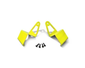 Steinjager LED Lights and Brackets Wrangler TJ 1997-2006 A-Pillar Mount Brackets Only Neon Yellow