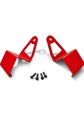 Steinjager LED Lights and Brackets Wrangler TJ 1997-2006 A-Pillar Mount Brackets Only Red Baron                                     - J0046797 - Image 2