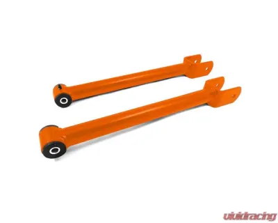 Steinjager Control Arms, Front Upper Wrangler JK 2007-2018 0-2.5 Inch Lift Fixed Length Fluorescent Orange - J0046759