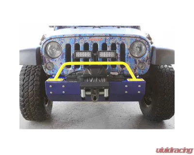 Steinjager Bumper Light Bar, Short Wrangler JK 2007-2018 Neon Yellow - J0046849