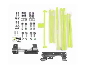 Steinjager Chrome Moly Tubing Long Arm Travel Kit (Gecko Green) Jeep Wrangler TJ AT 1997-2002