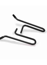 Steinjager Black Powder Coat Rubber Stationary Foot Rest Kit Jeep Wrangler TJ 1997-2006                                     - J0028970 - Image 3