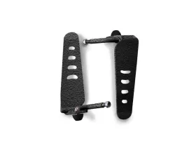 Steinjager Foot Rest Kit Wrangler TJ 1997-2006 Metal Design Black
