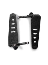 Steinjager Foot Rest Kit Wrangler TJ 1997-2006 Metal Design Black                                     - J0043881 - Image 2