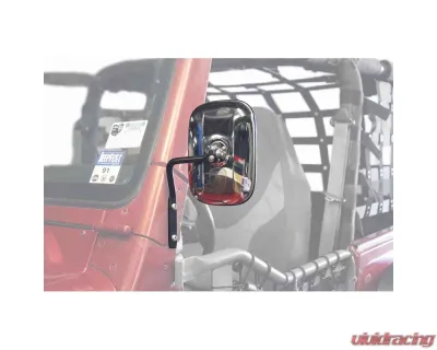 Steinjager Mirror Wrangler TJ 1997-2006 A Pillar Mounted Bare - J0047280