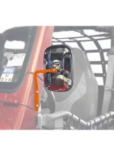 Steinjager Mirror Wrangler TJ 1997-2006 A Pillar Mounted Fluorescent Orange                                     - J0047282 - Image 3