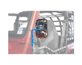 Steinjager Mirror Wrangler TJ 1997-2006 A Pillar Mounted Playboy Blue