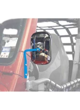 Steinjager Mirror Wrangler TJ 1997-2006 A Pillar Mounted Playboy Blue                                     - J0047285 - Image 3