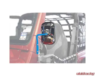 Steinjager Mirror Wrangler TJ 1997-2006 A Pillar Mounted Playboy Blue - J0047285