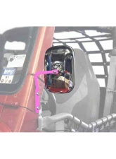Steinjager Mirror Wrangler TJ 1997-2006 A Pillar Mounted Pinky                                     - J0047288 - Image 3