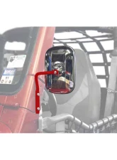 Steinjager Mirror Wrangler TJ 1997-2006 A Pillar Mounted Red Baron                                     - J0047283 - Image 3