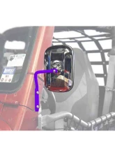 Steinjager Mirror Wrangler TJ 1997-2006 A Pillar Mounted Sinbad Purple                                     - J0047293 - Image 3