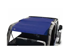 Steinjager Tops, Fabric Teddy Wrangler TJ 2004-2006 Wrangler LJ Blue Full Length