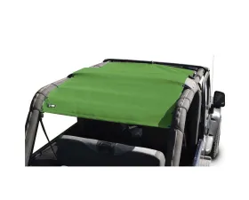 Steinjager Tops, Fabric Teddy Wrangler TJ 2004-2006 Wrangler LJ Green Full Length