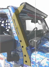 Steinjager LED Lights and Brackets Wrangler JK 2007-2018 A-Pillar Mount Brackets Only Military Beige                                     - J0047368 - Image 2